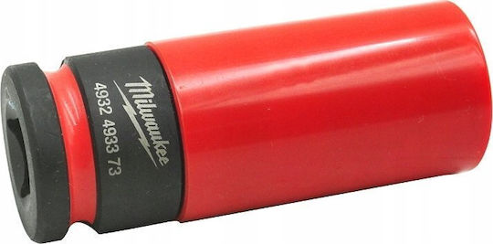 Milwaukee Καρυδάκι με Καρέ Υποδοχής 1/2" Διάμετρος 1/2" / 21