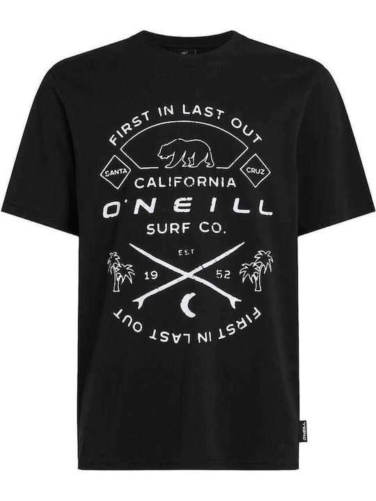 T-shirt Μαυρο
