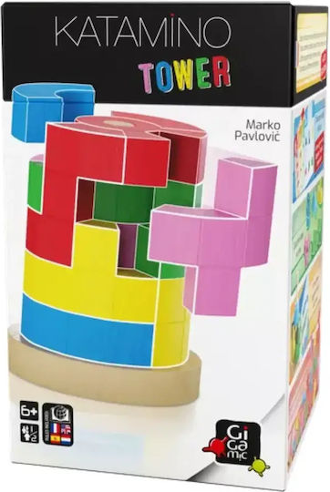 Board Game Katamino Tower for 1-2 Players 6+ Years Old (RO) Gameology