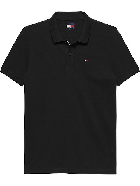 Flag Polo T-shirt Black DM0DM20676-BDS