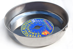 Raki Bavaria Super Round Stainless Steel Tray D28xh6cm One Handle
