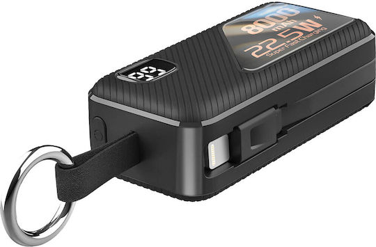 LinQ Power Bank 8000mAh 22.5W Черен