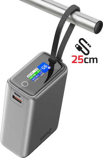 Swissten Power Bank 25000mAh 100W Γκρι