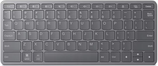 Lenovo Multi-Device Wireless Keyboard Bluetooth Nur Tastatur Gray