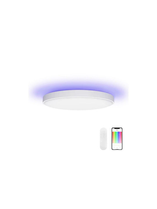 Xiaomi Arwen Inteligent Plafonieră de Tavan 55.5buc Albă cu LED Integrat și Telecomandă