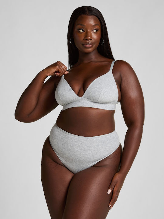 Merlee High-waisted Women's String Gray