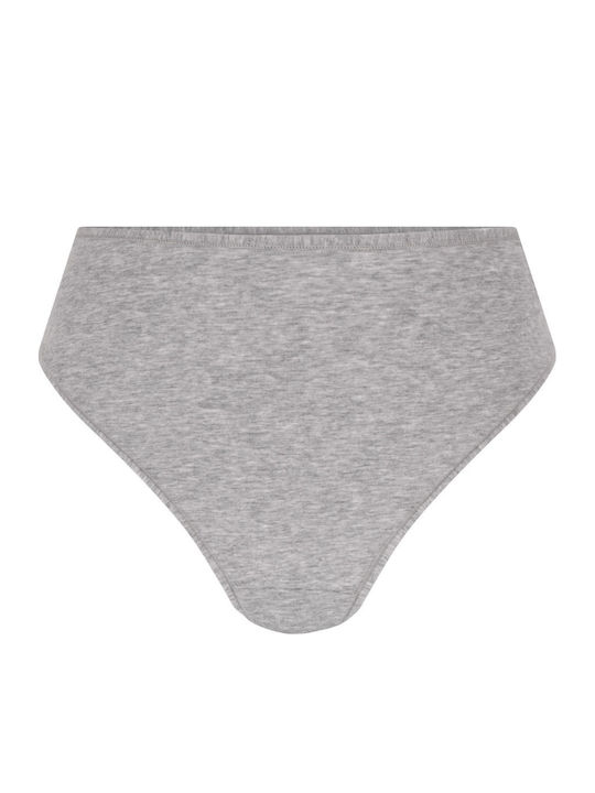 Merlee High-waisted Women's String Gray