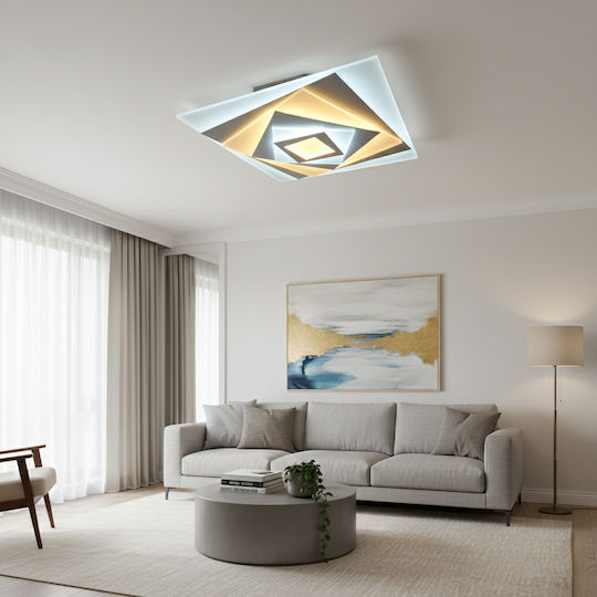 Sun Light Πλαφονιέρα 55εκ. LED με Τηλεχειριστήριο Sun Light Πλαφονιέρα 55εκ. LED με Τηλεχειριστήριο