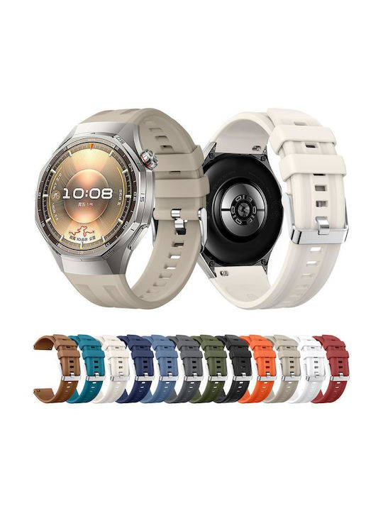 Curea Monocromă din Silicon Huawei Watch Gt 6 Pro Gri Închis