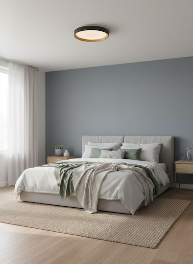 Sun Light Πλαφονιέρα 38εκ. LED με Τηλεχειριστήριο Sun Light Πλαφονιέρα 38εκ. LED με Τηλεχειριστήριο