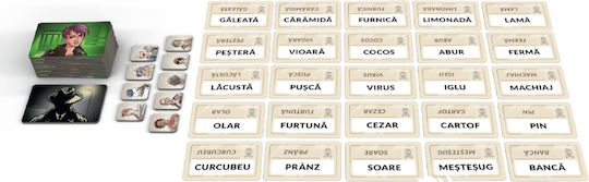 Joc de Societate Codenames Duet pentru 2 Jucători 10+ Ani Lex Games