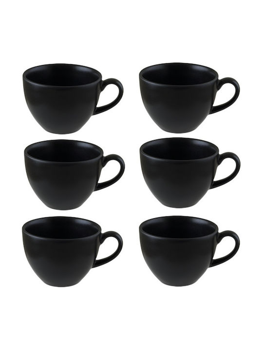 Bonna Notte Tasse Kaffee aus Porzellan Schwarz 230ml