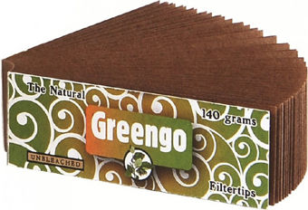 GreenGo Unbleached Cone Tips 60mm 50 Pieces