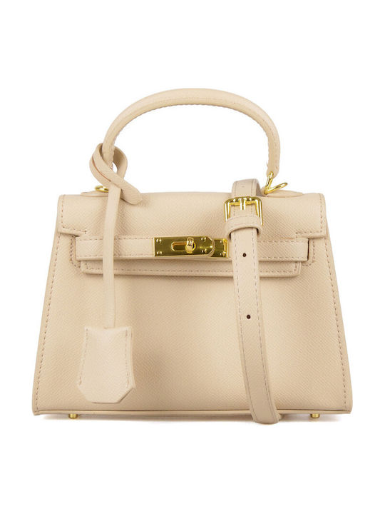 Women's Bag Handbag Beige