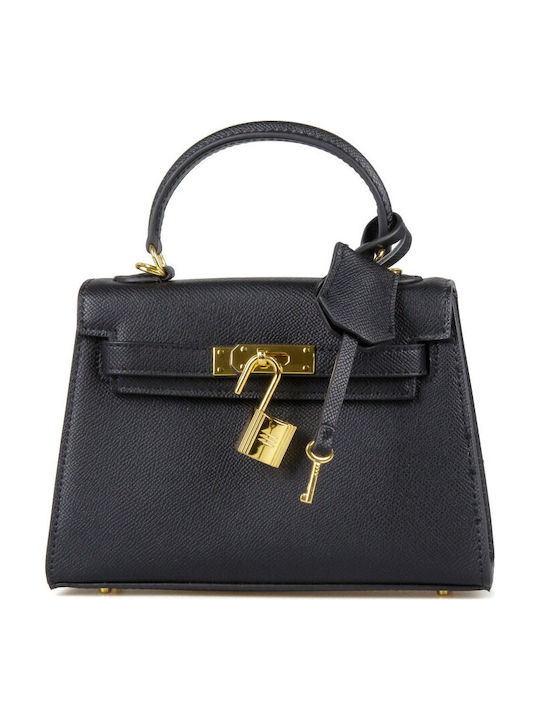 Women's Black Flap Bag