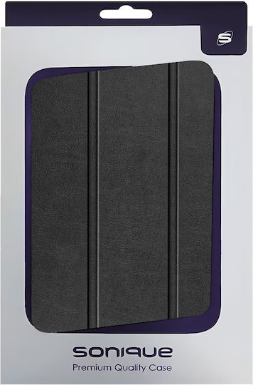 Sonique Smartcase Slim Flip Cover Durable Black (iPad Pro 2018 11" / iPad Pro 2020 11" / iPad Pro 2021 11" / iPad Pro 2022 11'')