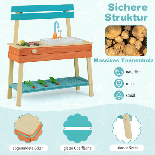 Costway Kinderküche aus Holz