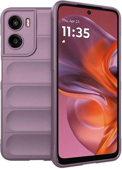 Motorola Moto G05 Moto E15 Skyddar Innovation Magic Shield Matte Silicon Set Sticker Violet