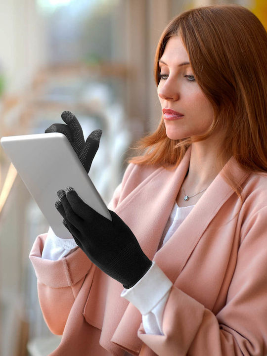 Touch Function Gloves Universal Multipurpose Ultra-stretch Unisex Black