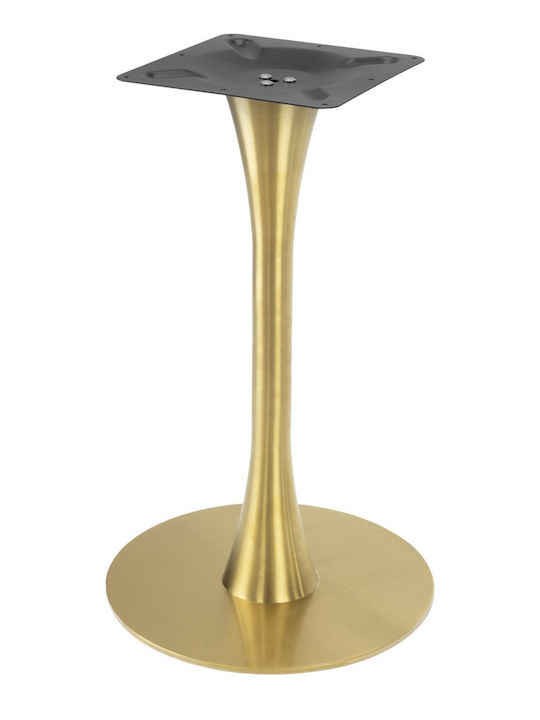 Masă Bar pentru Spații Mici Exterioare Din Lemn cu Ramă Metalică Verde 70x70x74cm