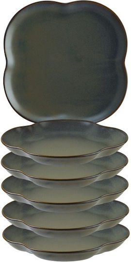 Bonna Gloire East Farfurie Din Porțelan 22x22xh3.2cm 500ml Goi Eat 24 Bucăți