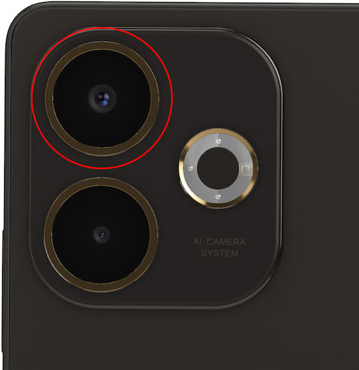 Clappio Compatible Mobile Camera Protector Oppo A5 Pro 5g Tempered Glass Black