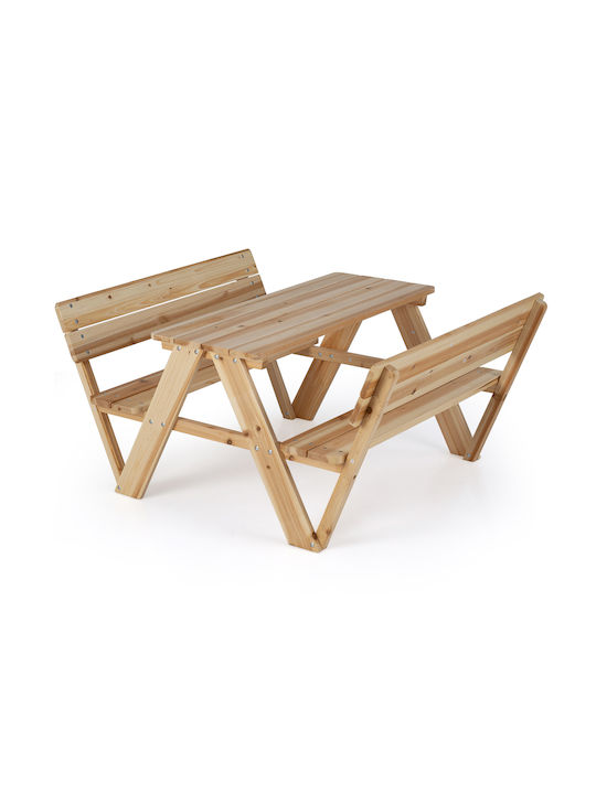 Kindertisch aus Holz Costway