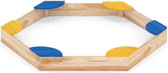 Costway Sandbox Playground Toy Beige