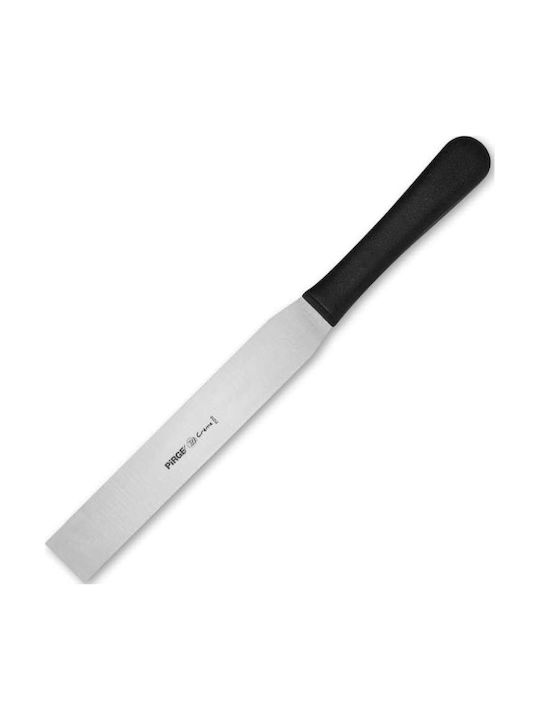 Set 5 Cuțite Pentru Patiserie Spatule + Toc Crem Oțel Inoxidabil Mânere Negre Din Plastic