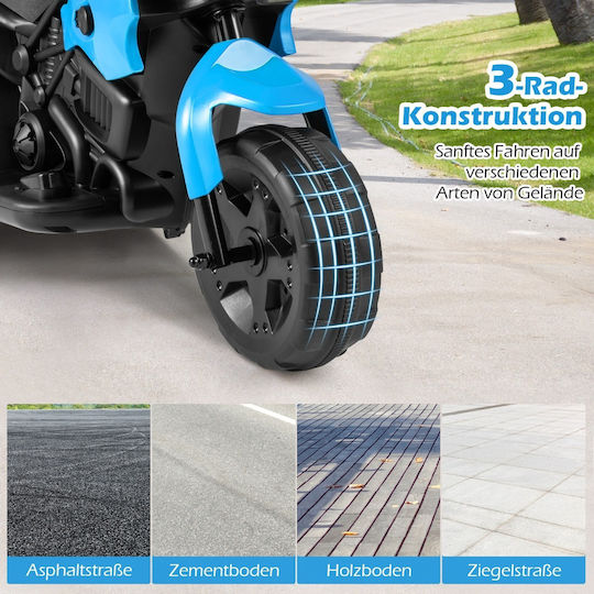 Kids Motorbike Electric 6 Volt Blue