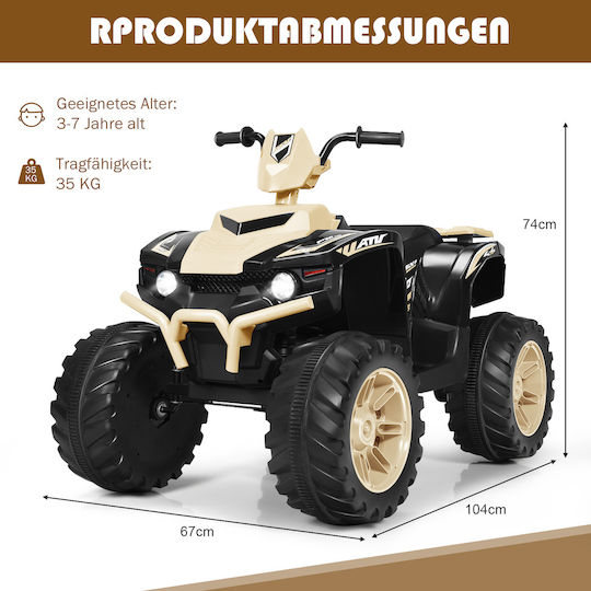 Παιδική Γουρούνα Ηλεκτροκίνητη 12 Volt Κίτρινη