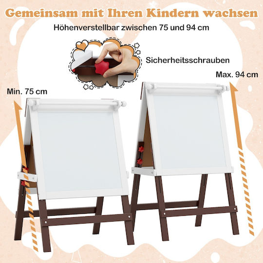 Costway Kids Blackboard / Magnetic Board