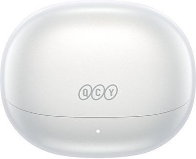 QCY MeloBuds N20 Bluetooth Handsfree Ακουστικά με Αντοχή στον Ιδρώτα και Θήκη Φόρτισης Λευκά