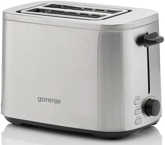 Gorenje Toaster 2 Slots 800W Gray