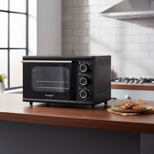 Kooper Cuptor electric 24lt Fara arzatoare Negru