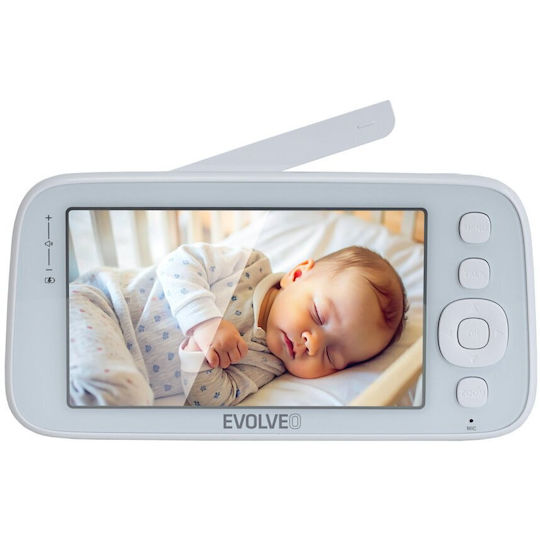 Evolveo Безжична бебешка монитор система с двупосочна комуникация CAM-5-P