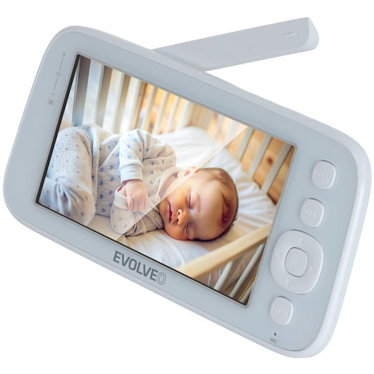 Evolveo Безжична бебешка монитор система с двупосочна комуникация CAM-5-P