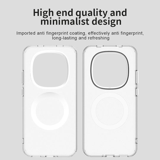 Techsuit Candycase Umschlag Rückseite Kunststoff / Silikon Weiß (Redmi Note 15 Pro 5G)