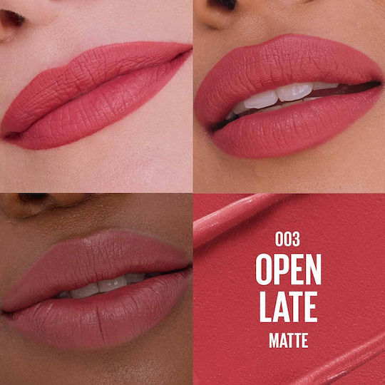 Maybelline Ruj Mat 003 Open Late 3.4gr