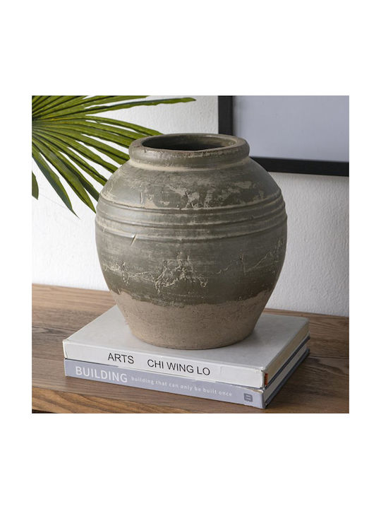 Artekko Vază Decorativă Din ceramică Verde 26x25x26cm 1buc