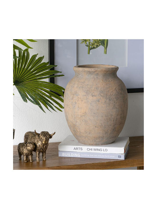 Artekko Decorative Vase Orange 27x27x33cm