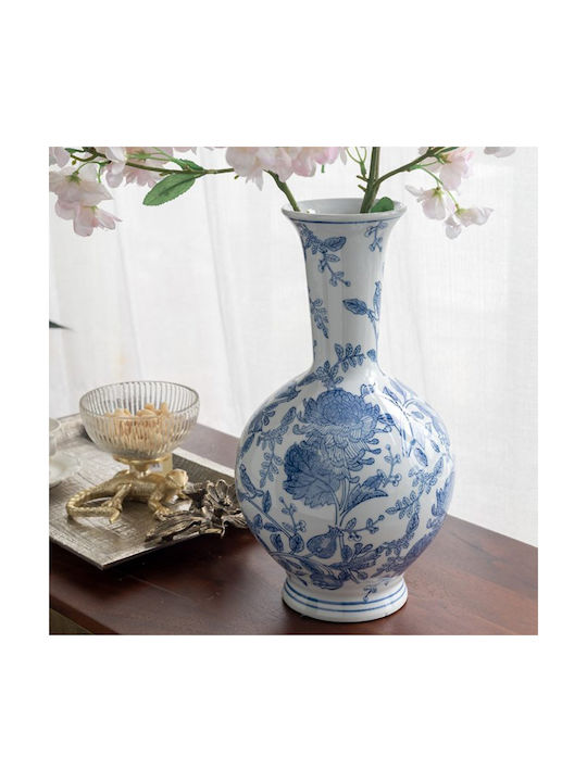Artekko Decorative Vase Melania White 19.5x19.5x36cm