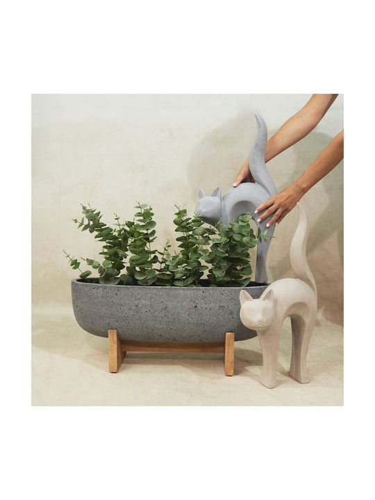 InTheBox Διακοσμητική Γάτα από Πέτρα 31x15x62cm InTheBox Διακοσμητική Γάτα από Πέτρα 31x15x62cm