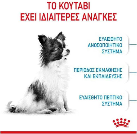 Royal Canin Puppy X-Small 0.50kg Ξηρά Τροφή για Κουτάβια Μικρόσωμων Φυλών με Πουλερικά και Ρύζι