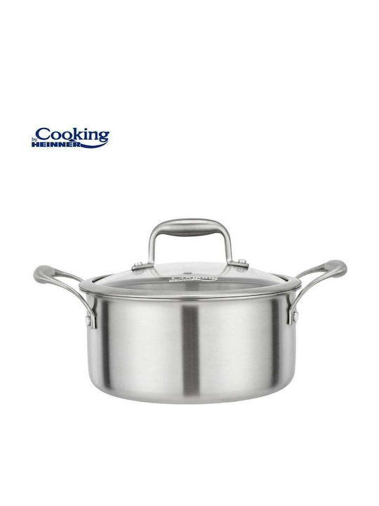 Heinner Βαθιά Ανοξείδωτη Κατσαρόλα 2.8lt / 20cm