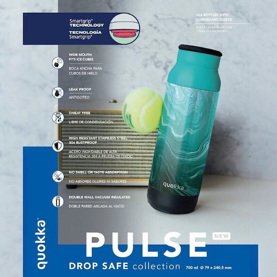 Quokka Μπουκάλι Θερμός Ανοξείδωτο BPA Free 700ml Μανόλια