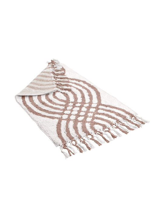 Beauty Home Bath Mat 3285-ΡΟΖ-50Χ80 Grey, Pink 50x80cm
