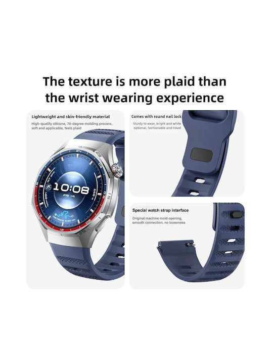Curea Monocromă din Silicon Huawei Watch GT 6 Pro Verde