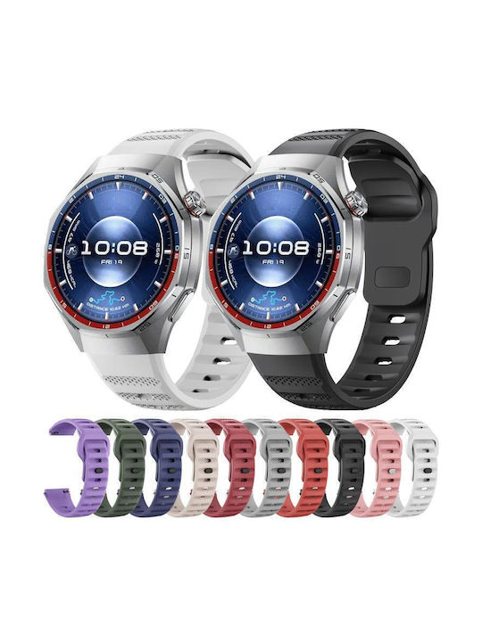 Моноцветна Силиконова Кайшка Huawei Watch Gt 6 Pro Синя