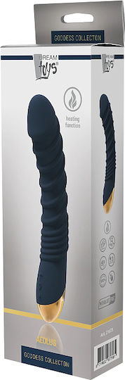 Dream Toys Goddess Collection Aeolus Mini Ρεαλιστικός Δονητής 4cm Μπλε